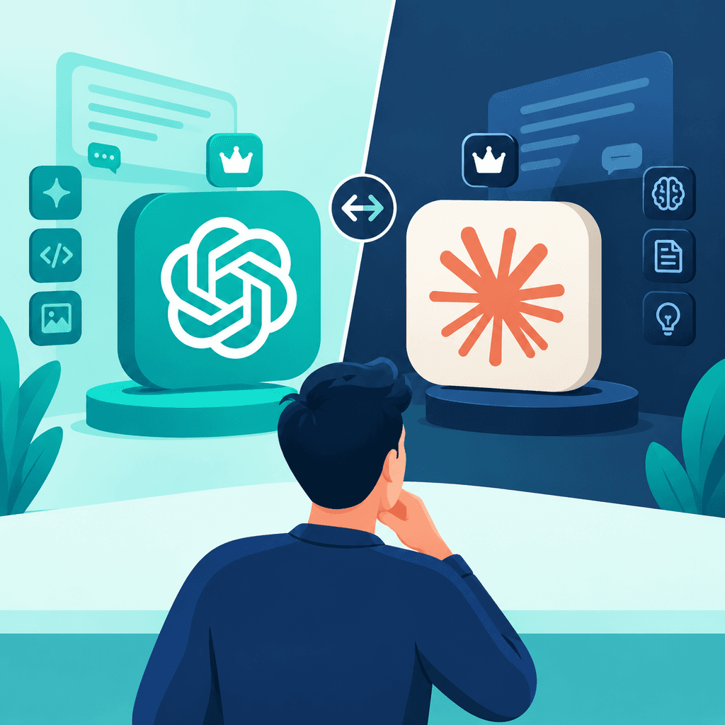 ChatGPT Plus یا Claude Pro؟ مقایسه برای تولید محتوا و سئو در ۱۴۰۵
