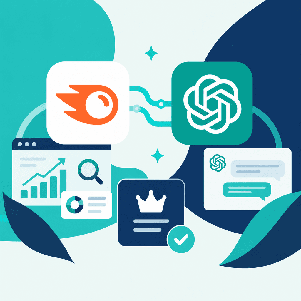آموزش اتصال Semrush به ChatGPT و Claude با MCP برای گزارش خودکار سئو